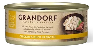 Grandorf kassikonserv – kanafilee & pardifilee Grandorf kassikonserv – kanafilee & pardifilee, 6 × 70 g