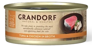 Grandorf kassikonserv – tuunikalafilee & kanafilee Grandorf kassikonserv – tuunikalafilee & kanafilee, 6 × 70 g