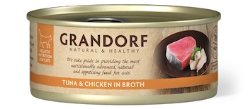 Grandorf kassikonserv – tuunikalafilee & kanafilee, 6 × 70 g