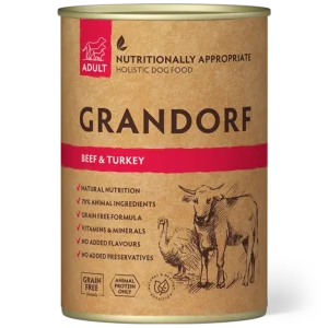 Grandorf koerakonserv – vasikaliha & kalkun Grandorf koerakonserv – vasikaliha & kalkun