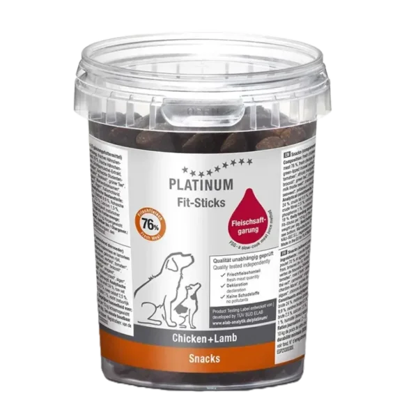 Platinum Fit-Sticks Chicken+Lamb maius koerale