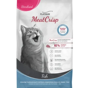 Platinum MeatCrisp Adult Sterilised Fish kassitoit