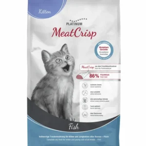 Platinum MeatCrisp Kitten Fish kassitoit