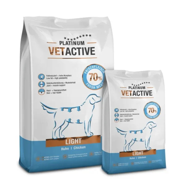Platinum VetActive Light Chicken 1,5 kg koeratoit