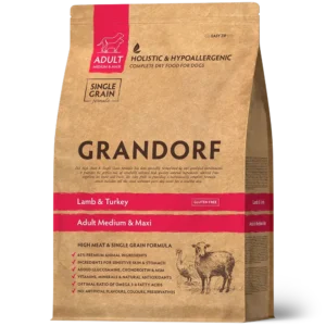 GRANDORF Lamb & Turkey Adult Medium & Maxi