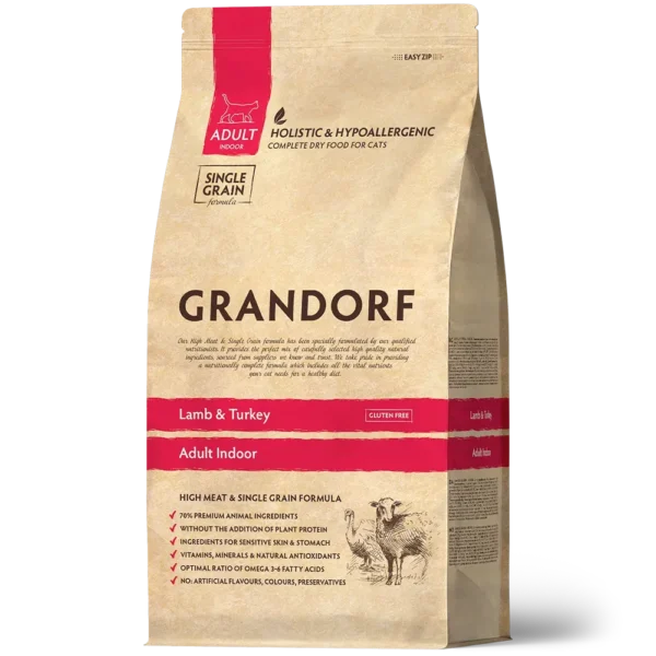 GRANDORF Lammas ja Kalkun Tubastele Kassidele