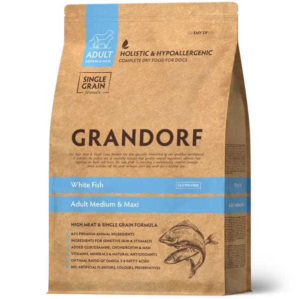 Grandorf White Fish Adult Medium & Maxi