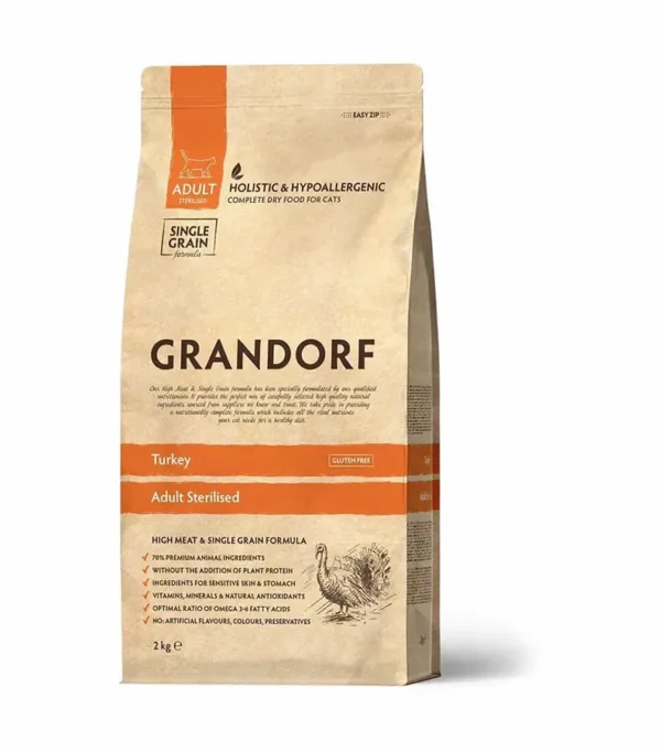 Grandorf Kalkun Steriliseeritud Kassidele