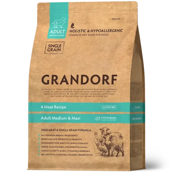 GRANDORF Adult 4 Meat Medium and Maxi GRANDORF Adult 4 Meat Medium and Maxi