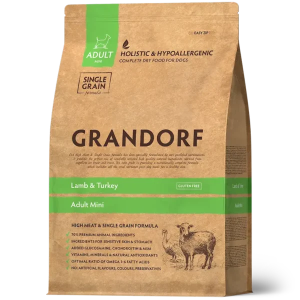 GRANDORF Adult Mini Lamb and Turkey GRANDORF Adult Mini Lamb and Turkey