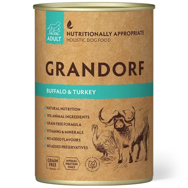 GRANDORF Buffalo & Turkey GRANDORF Buffalo & Turkey 400g