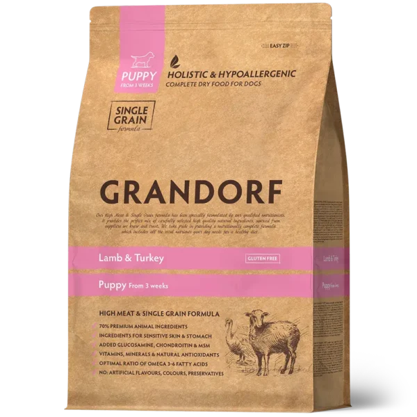 GRANDORF Puppy Lamb and Turkey GRANDORF Puppy Lamb and Turkey