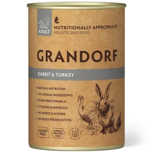 GRANDORF Rabbit & Turkey 400g