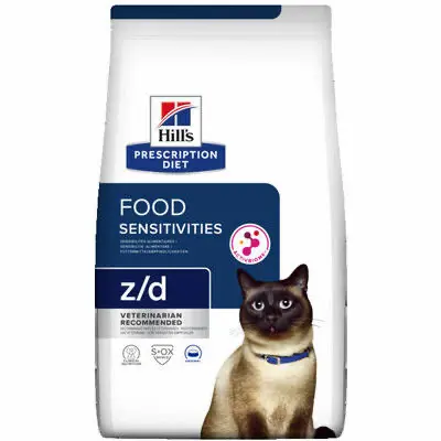 Hills Prescription Diet Cat Z:D Food Sensitivities Hills Prescription Diet Cat Z/D Food Sensitivities