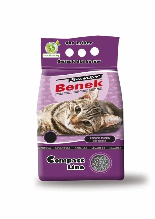 Super Benek Compact lavendlilõhnaline kassiliiv